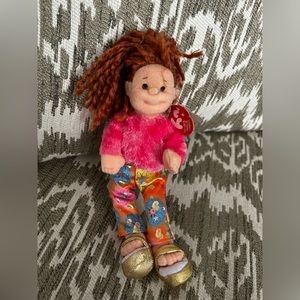 TY BEANIE BABY BABIES WITH TAG TEENIE BOPPERS SNAZZY SABRINA 8" Adjustable